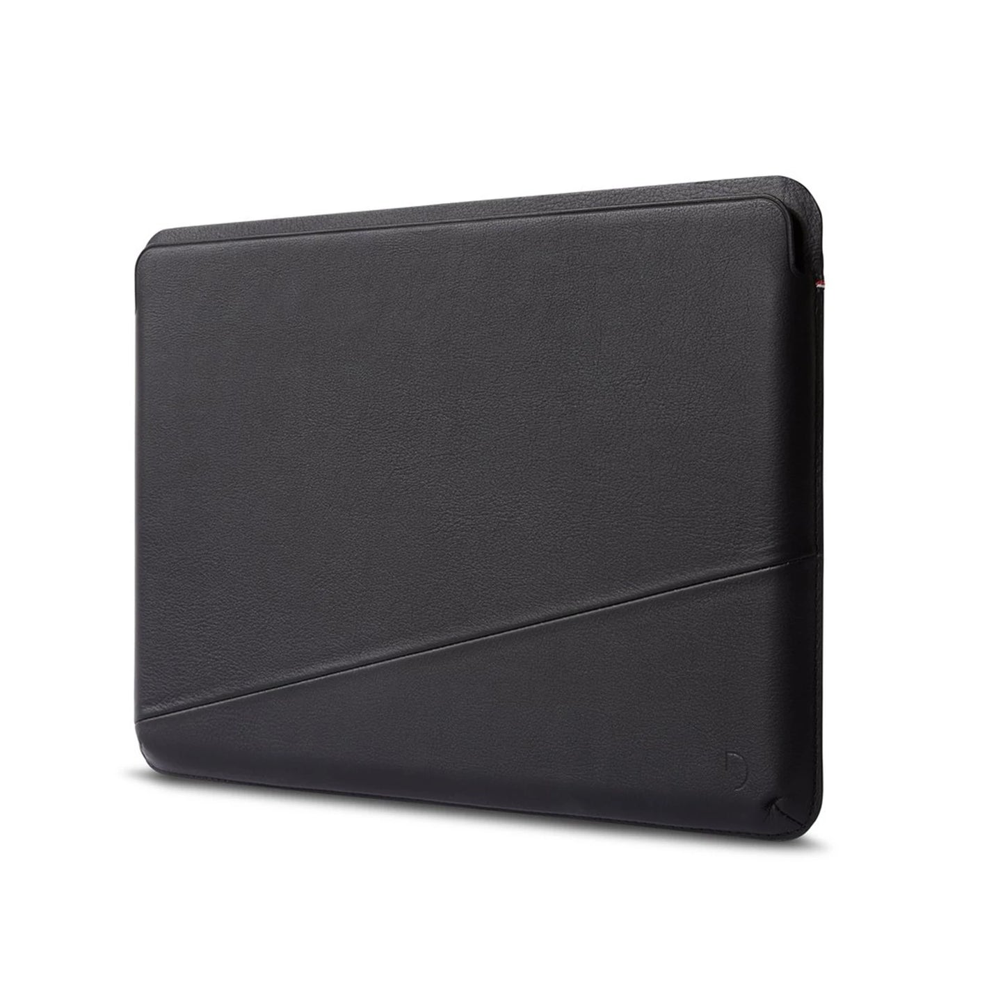 EOL Decoded Leren frame sleeve voor MacBook 13-inch - Zwart