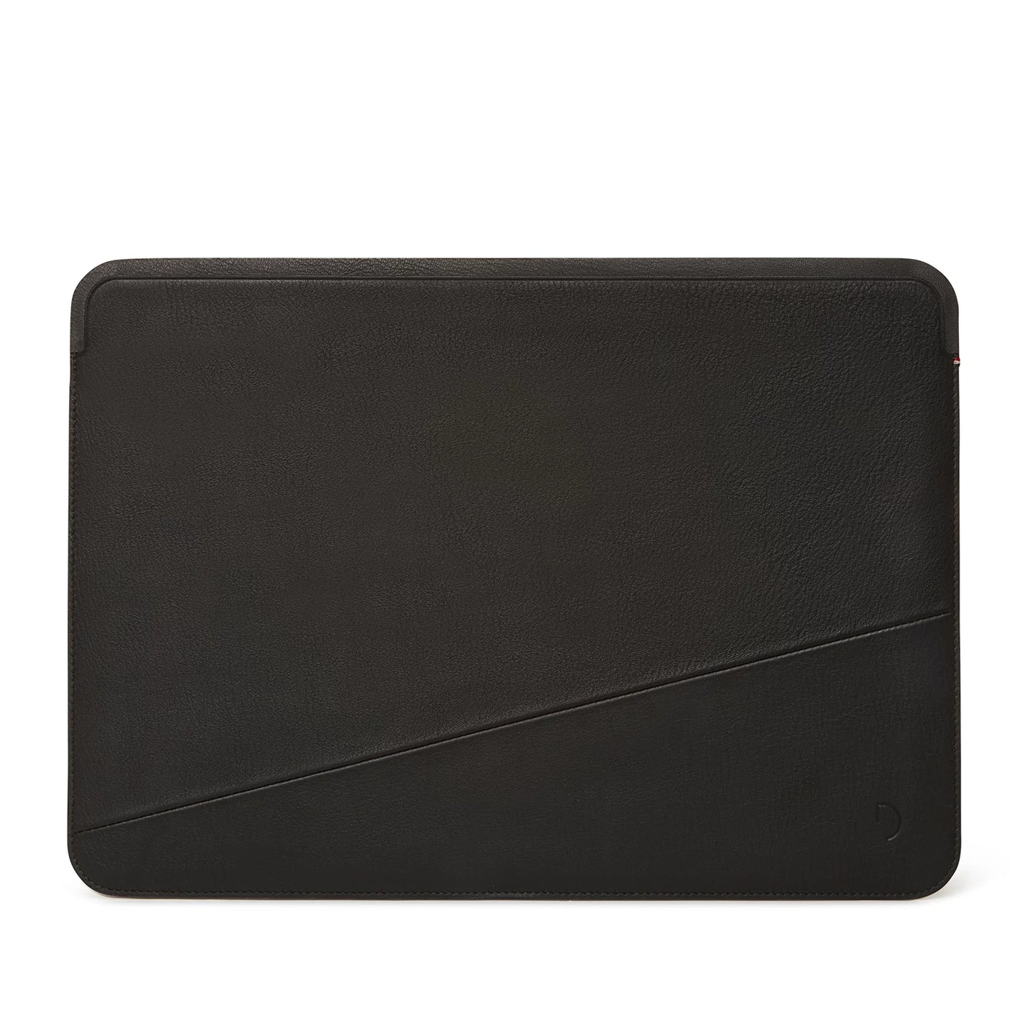 EOL Decoded Leren frame sleeve voor MacBook 13-inch - Zwart