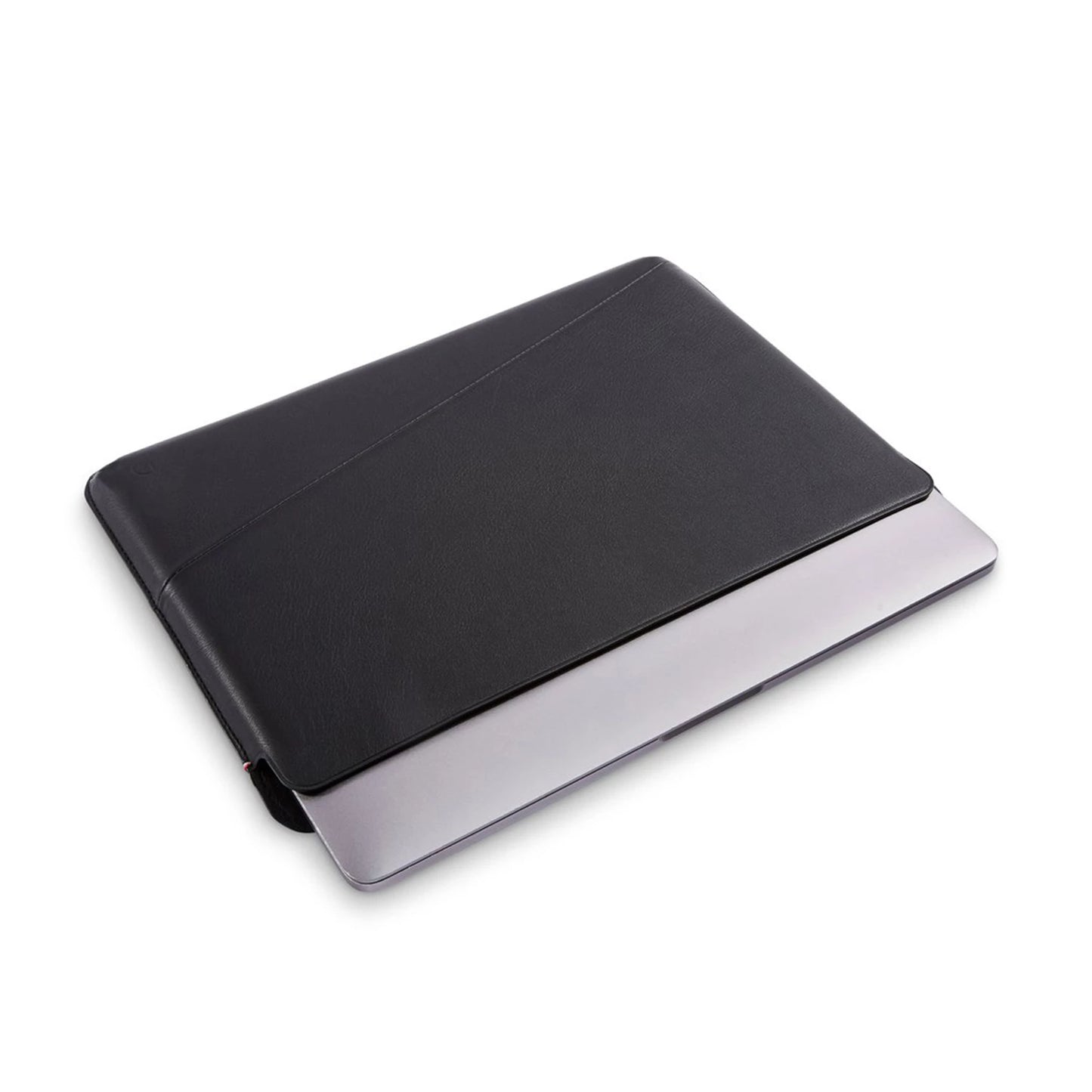 EOL Decoded Leren frame sleeve voor MacBook 13-inch - Zwart