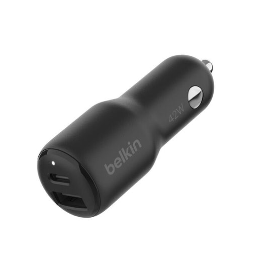 Belkin BoostCharge | Chargeur de voiture double port (42 W)