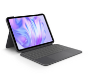 Logitech Combo Touch - Keyboard Case pour iPad Pro 11 pouces (M5/M4) - FR (Azerty) - Graphite