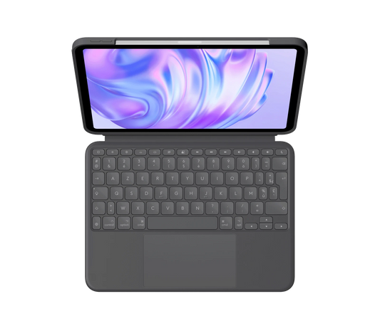 Logitech Combo Touch - Keyboard Case voor 11-inch iPad Pro (M5/M4) - FR (Azerty) - Grafiet