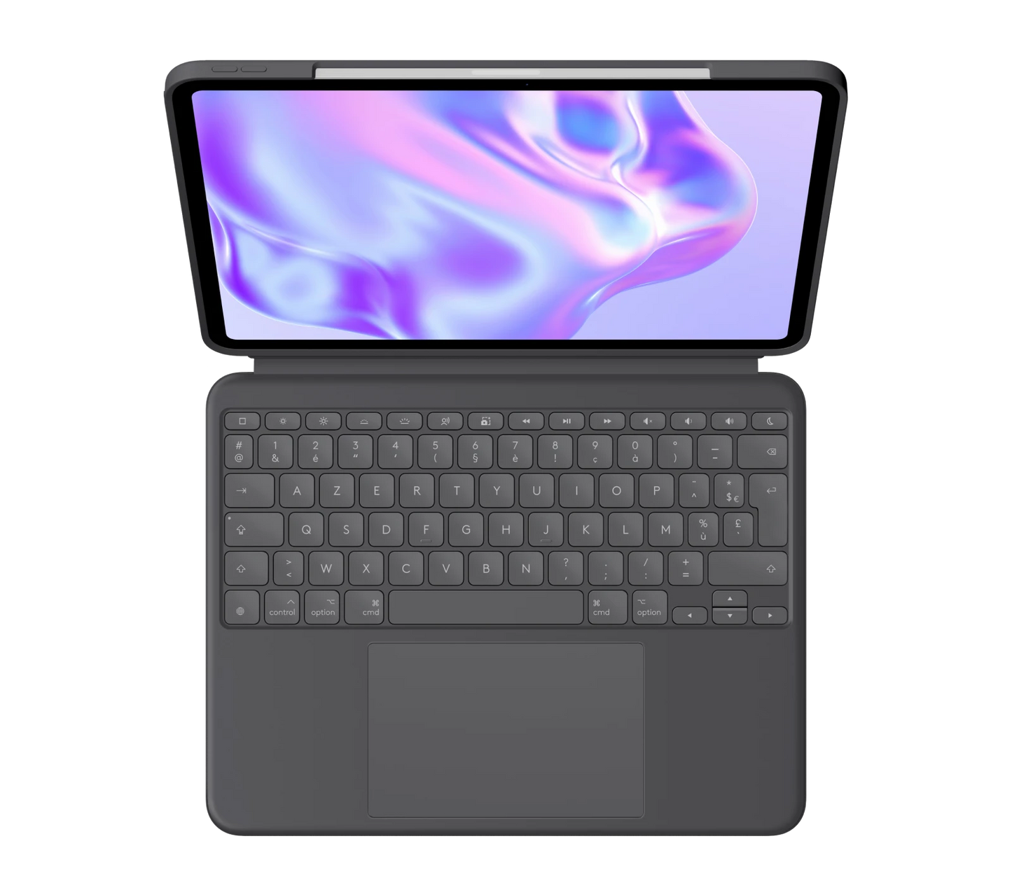 Logitech Combo Touch - Keyboard Case voor 13-inch iPad Pro (M5/M4) - FR (Azerty) - Grafiet