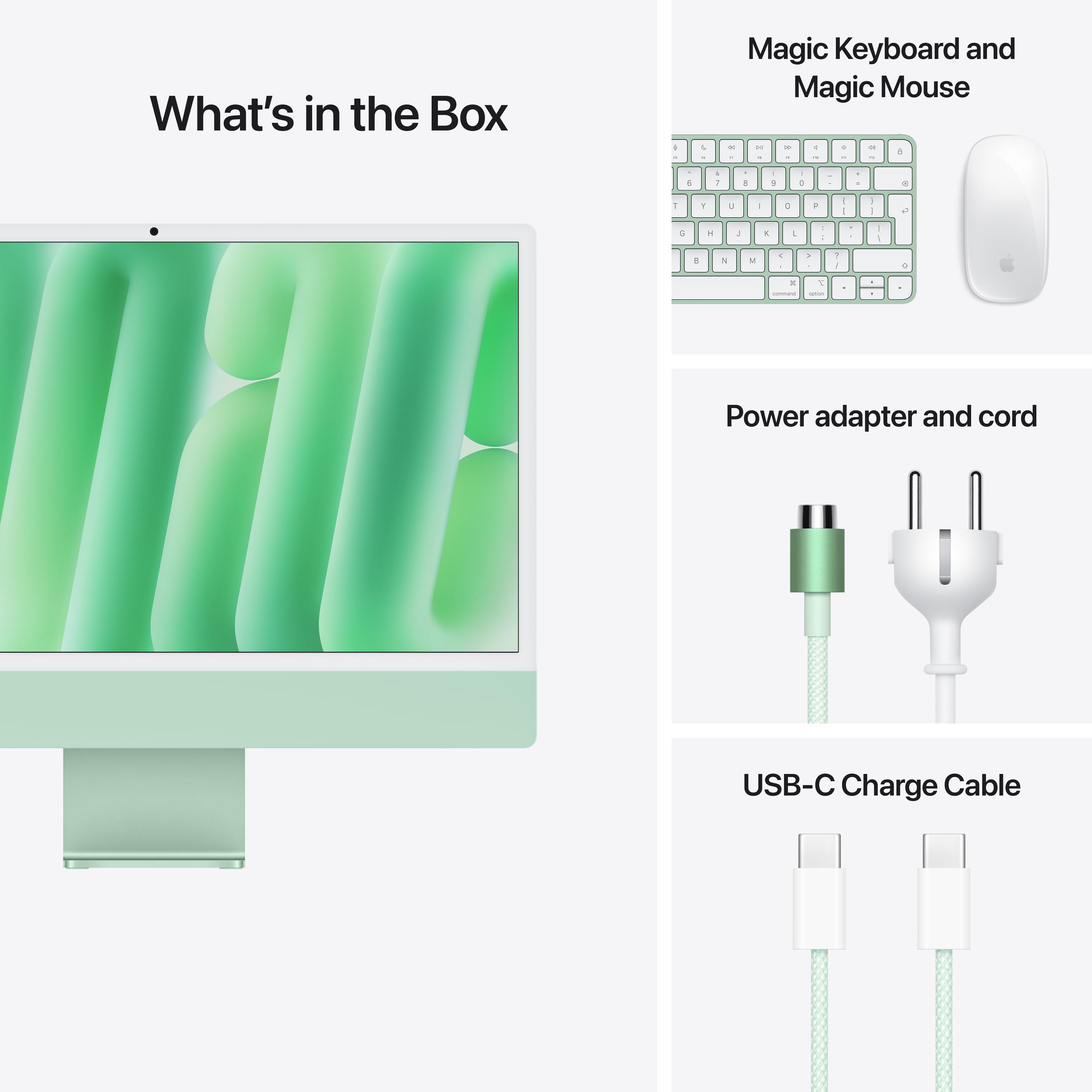 24-inch iMac met Retina 4,5K‑display: Apple M4-chip met 8‑core CPU