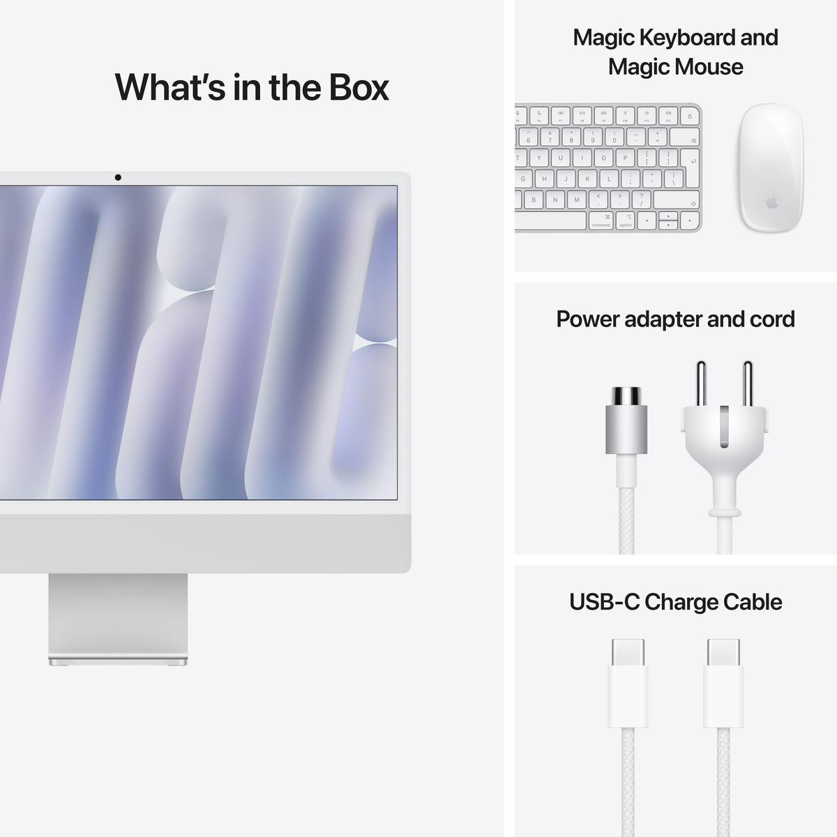 CTO 24-inch iMac met Retina 4,5K‑display: Apple M4-chip met 8‑core CPU ...