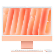 CTO 24-inch iMac met Retina 4,5K‑display: Apple M4-chip met 10‑core CPU en 10‑core GPU, 16 GB, 512 GB, Magic Keyboard met Touch ID - Oranje (Azerty FR)