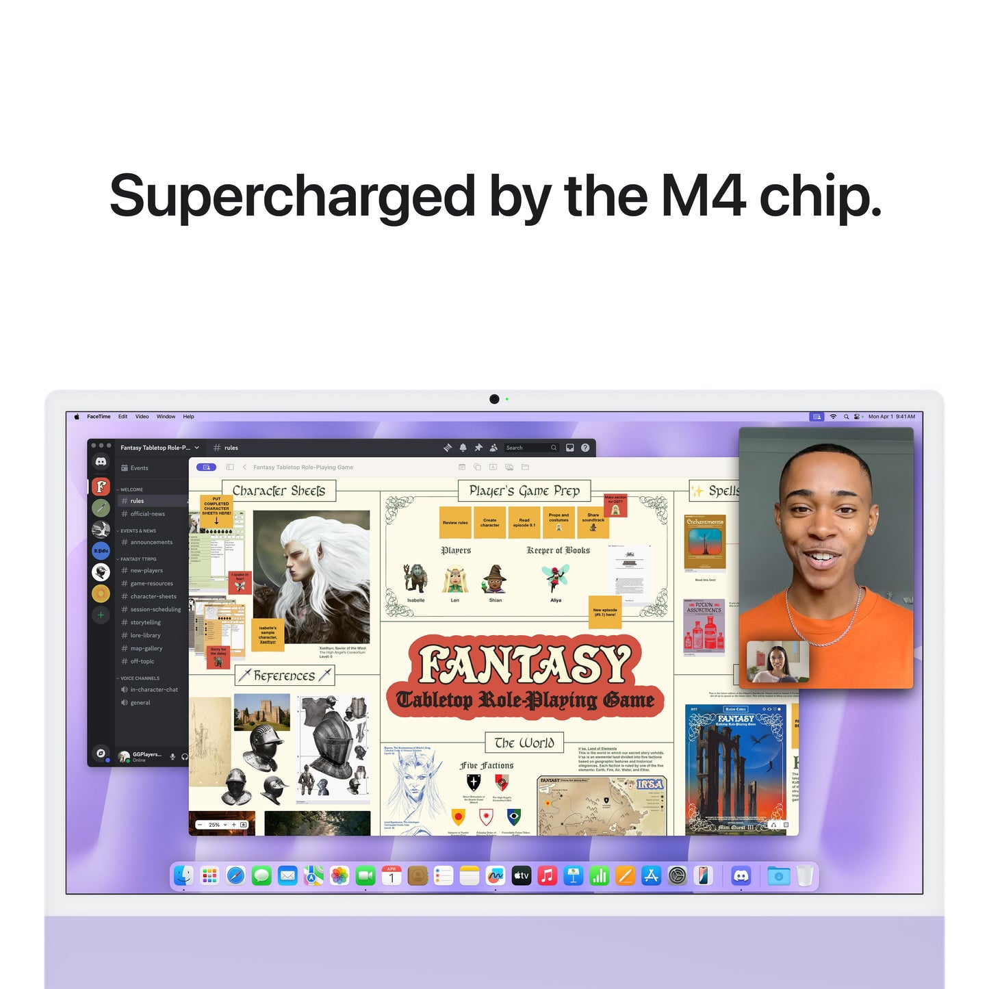 CTO 24-inch iMac met Retina 4,5K‑display: Apple M4-chip met 10‑core CPU en 10‑core GPU, 24 GB, 512 GB, Magic Keyboard met Touch ID - Paars (Azerty FR)