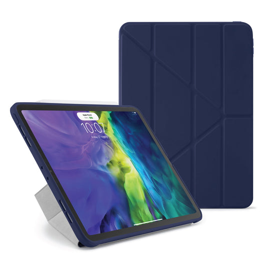 Pipetto Origami Original Case pour iPad Pro 11 pouces (3e gén.) - Bleu foncé