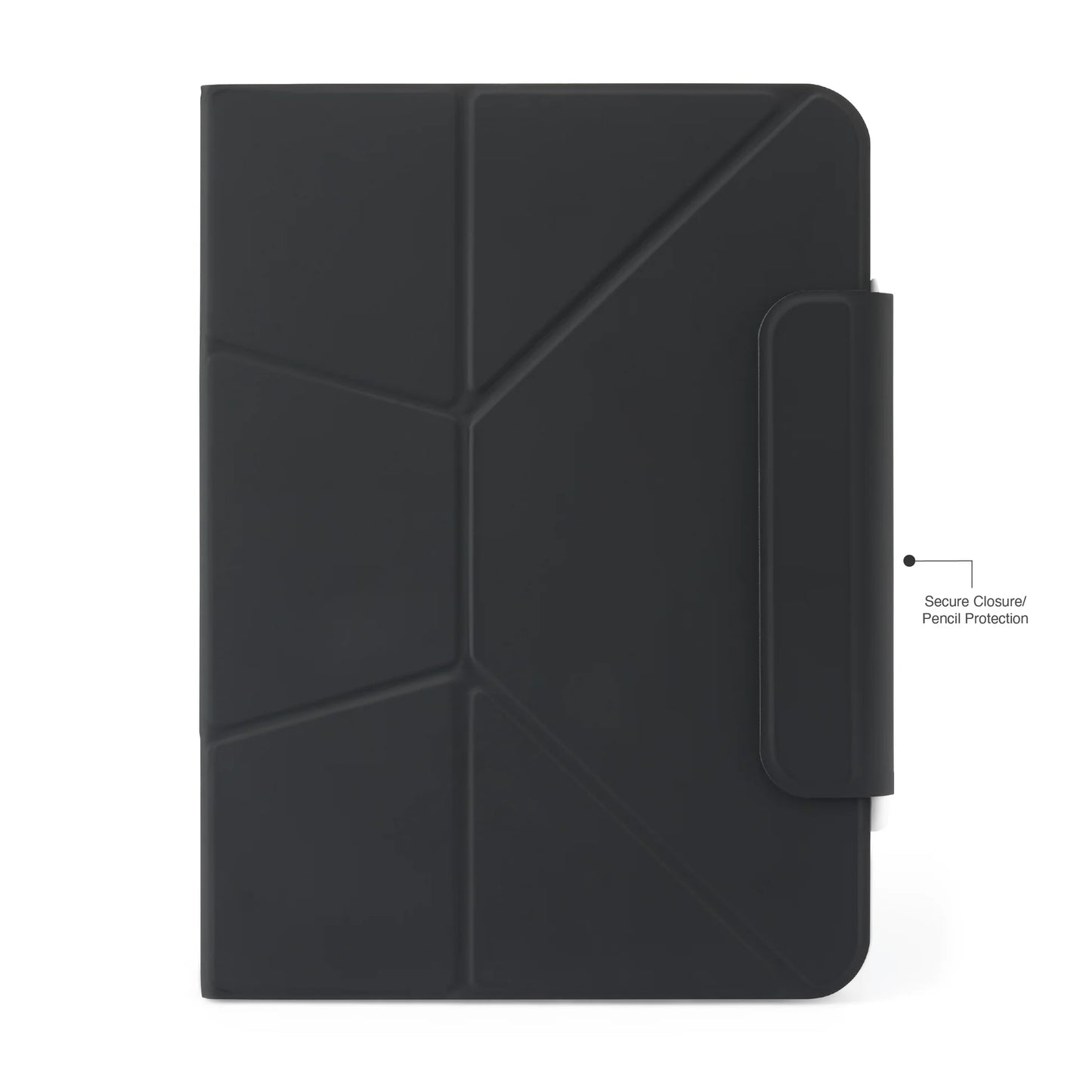 Pipetto Origami Stand Case voor iPad Air 13-inch - Zwart