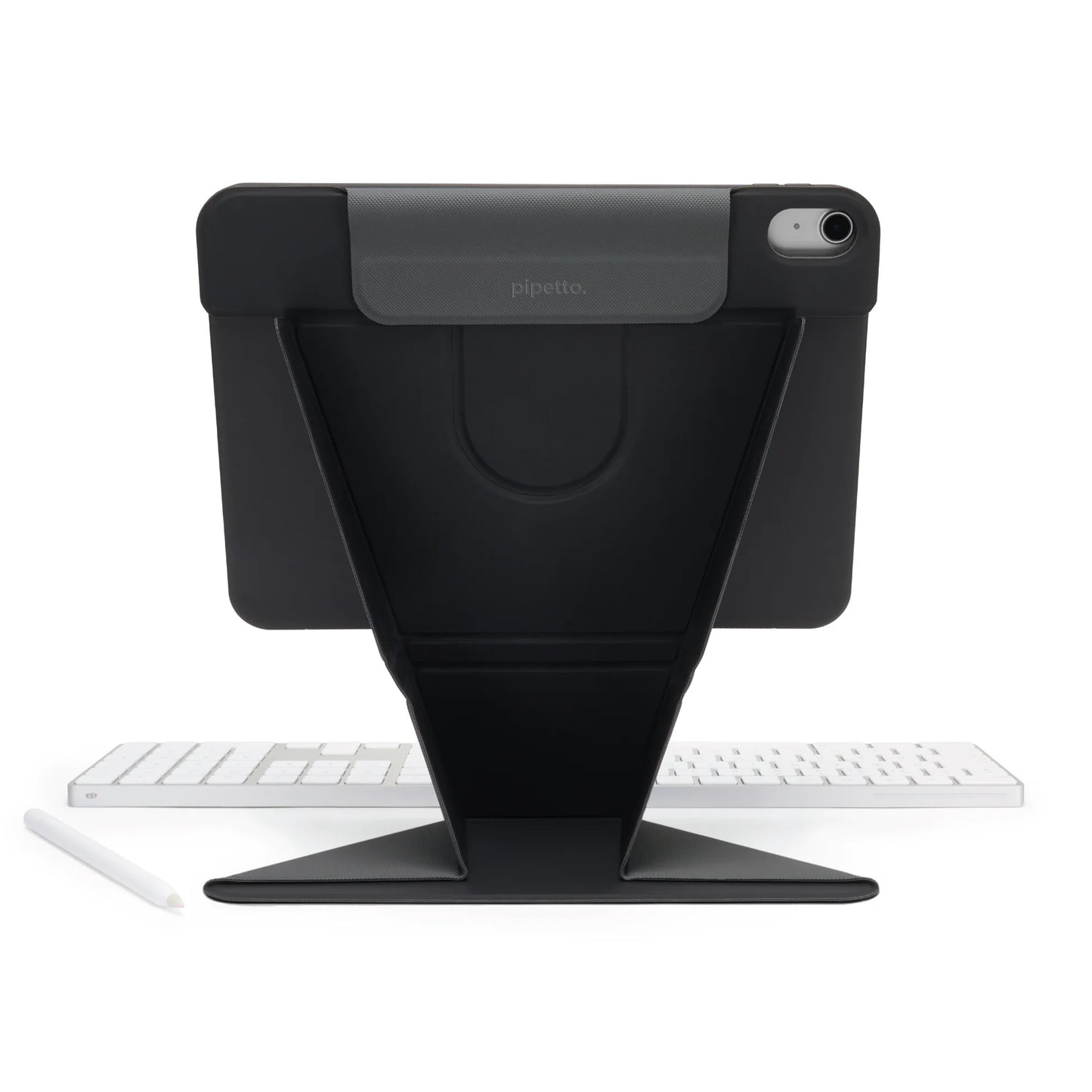 Pipetto Origami Stand Case voor iPad Air 13-inch - Zwart