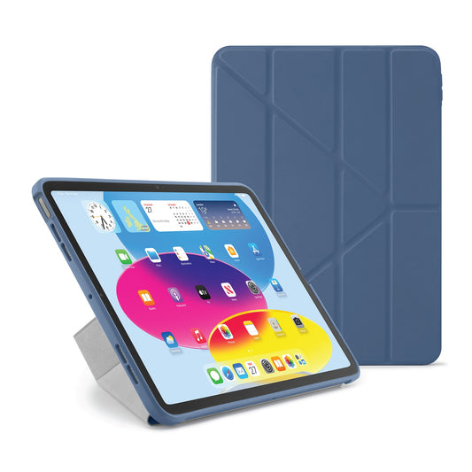 Pipetto Origami Case voor iPad (10e gen./A16) - Marineblauw