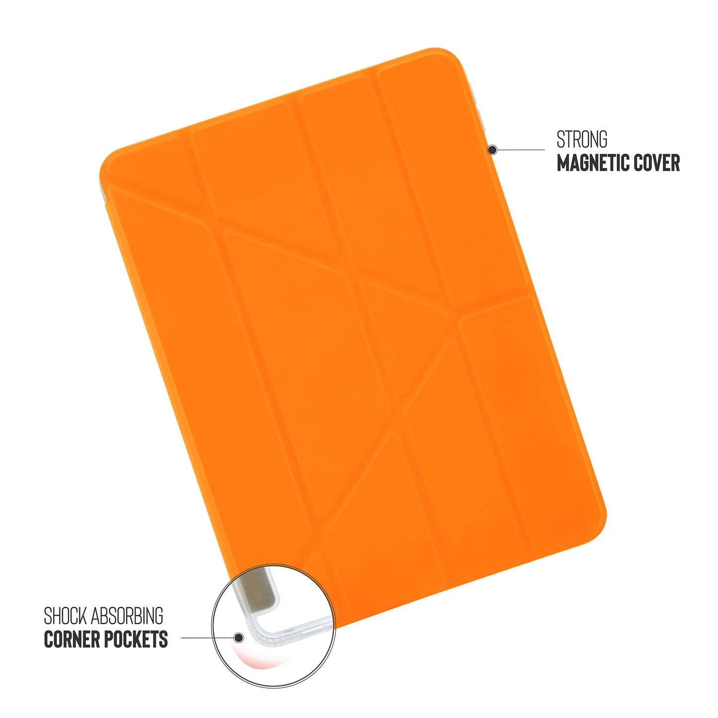 Pipetto Origami Case voor iPad (10e gen.) - Oranje