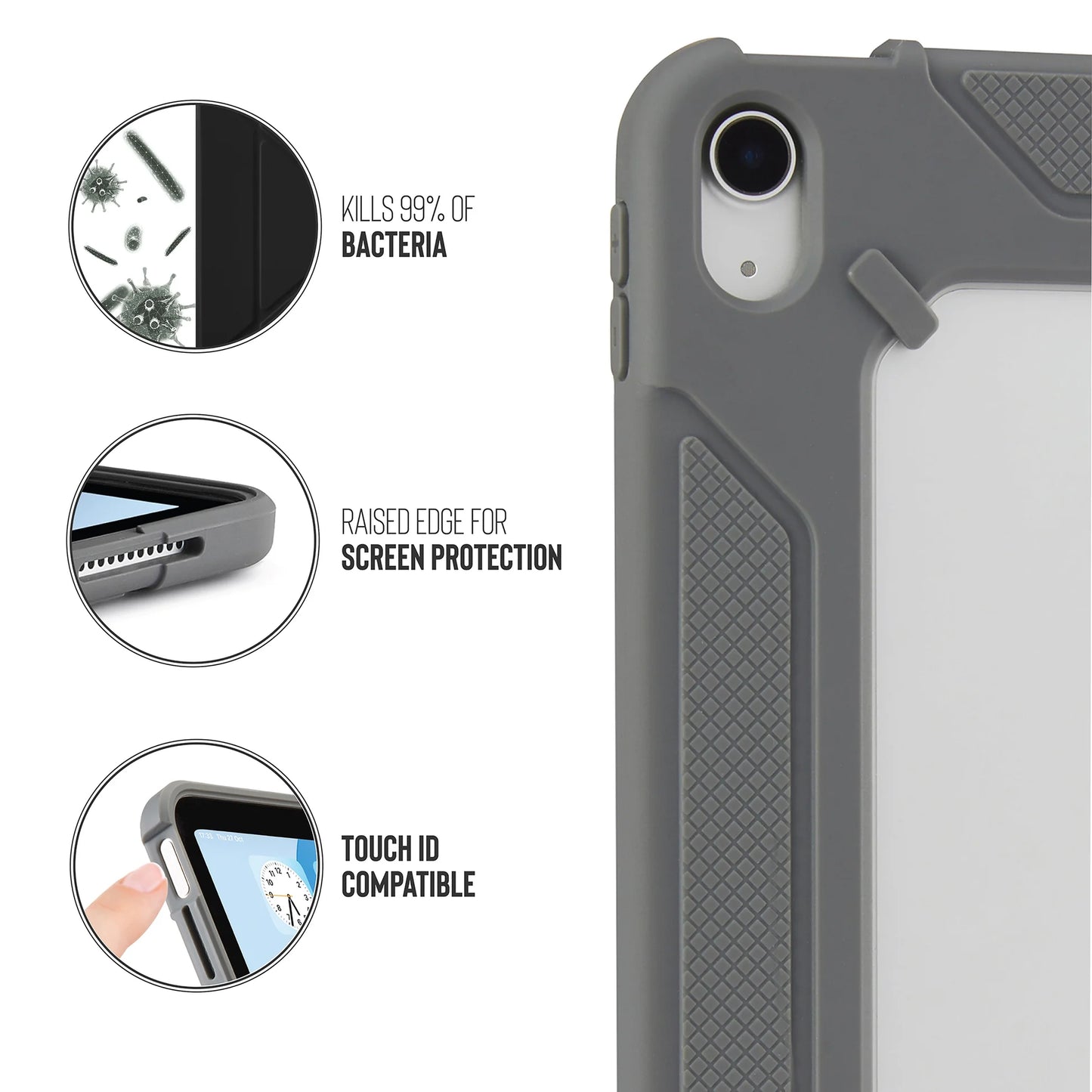 EOL Pipetto Origami Shield voor iPad (10e gen./A16) - Zwart