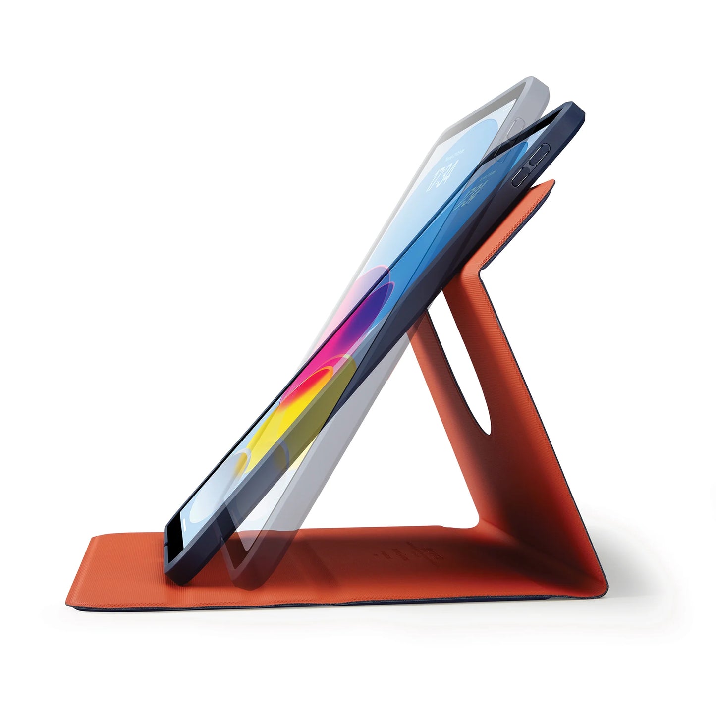 Pipetto Rotating Folio pour iPad (10e gén.) - Bleu foncé