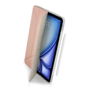 Pipetto Origami Case voor 13-inch iPad Air (M2/M3) - Metallic pink