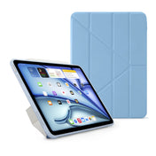 Pipetto Origami Case pour iPad Air 11 pouces (M4/M3/M2) / iPad Air 10,9 pouces (2022/2020) - Blue Clair