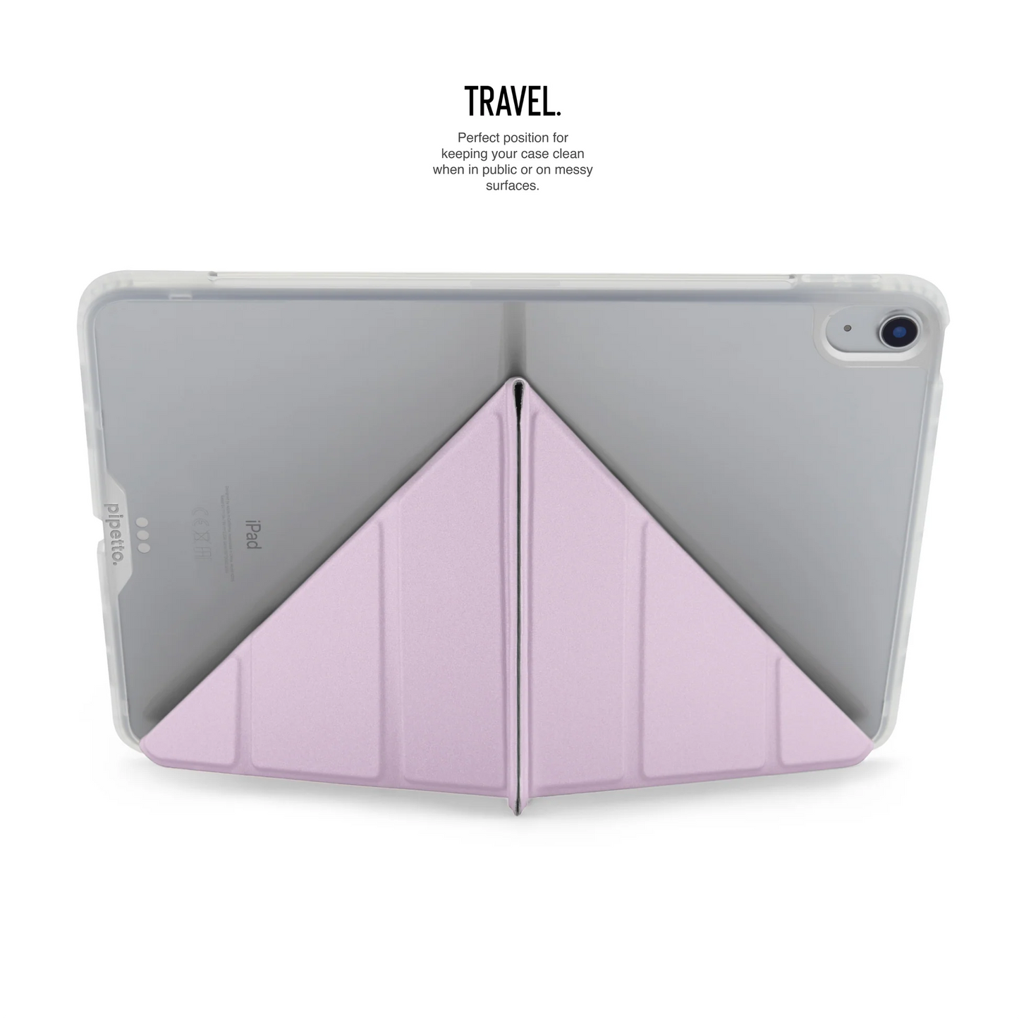 Pipetto Origami Case voor iPad Air 13-inch (M4/M3/M2) - Metallic Purple