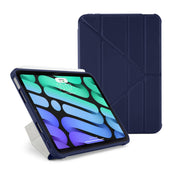 Pipetto Origami Case voor iPad mini 8,3-inch (6e gen.) - Donkerblauw