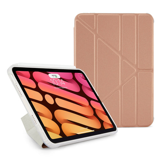 Pipetto Origami Case voor iPad mini 8,3-inch (6e gen.) - Roségoud