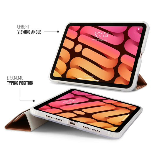 Pipetto Origami Case pour iPad mini 8,3-inch (6e gen.) - Or rosé