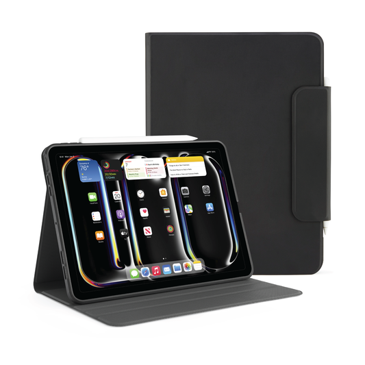 Pipetto Rotating Folio Case voor 11-inch iPad Pro (M5/M4) - Zwart