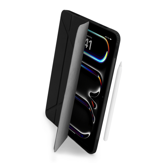 Pipetto Origami Case voor 11-inch iPad Pro (M5/M4) - Zwart