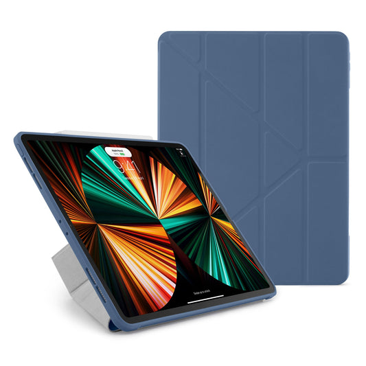 Pipetto Origami Original Case voor iPad Pro 12,9-inch (5e gen.) - Marineblauw