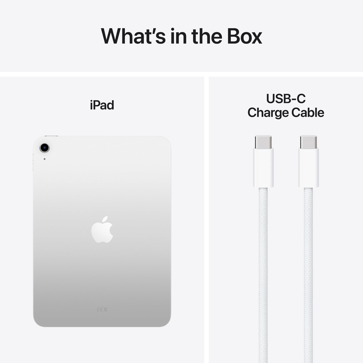 iPad Wi-Fi 256 GB - Zilver (A16)