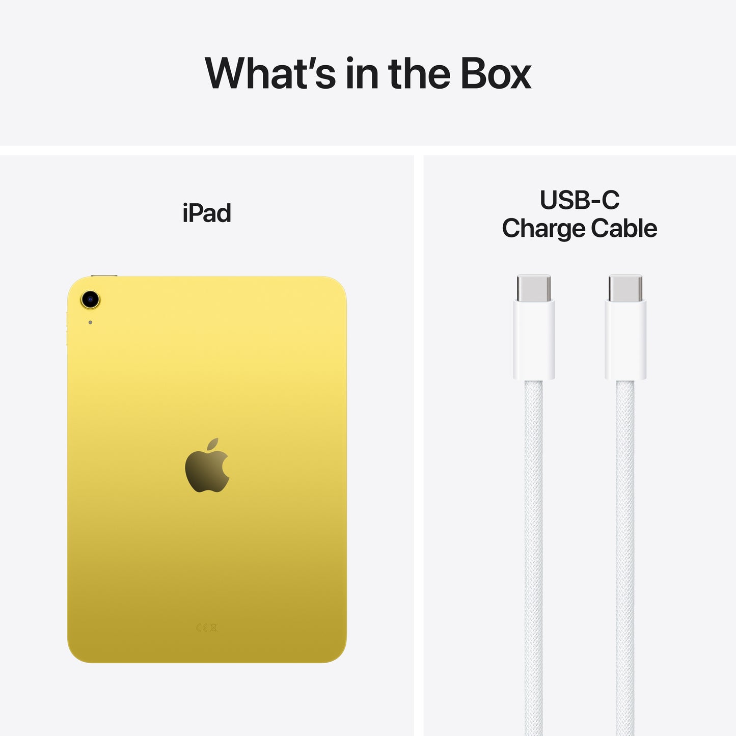 iPad Wi-Fi 128 GB - Geel (A16)