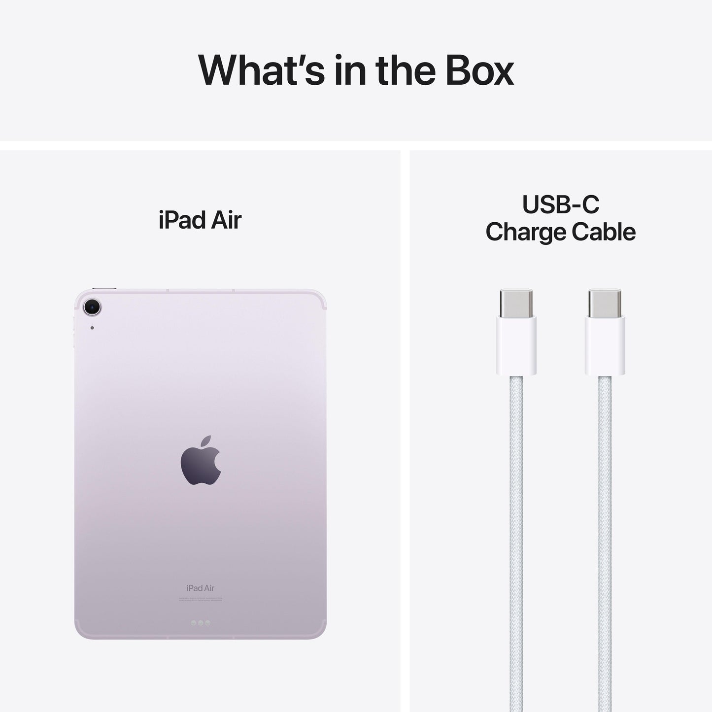 EOL iPad Air 11 pouces Wi-Fi + Cellular 128 Go - Mauve (M2)