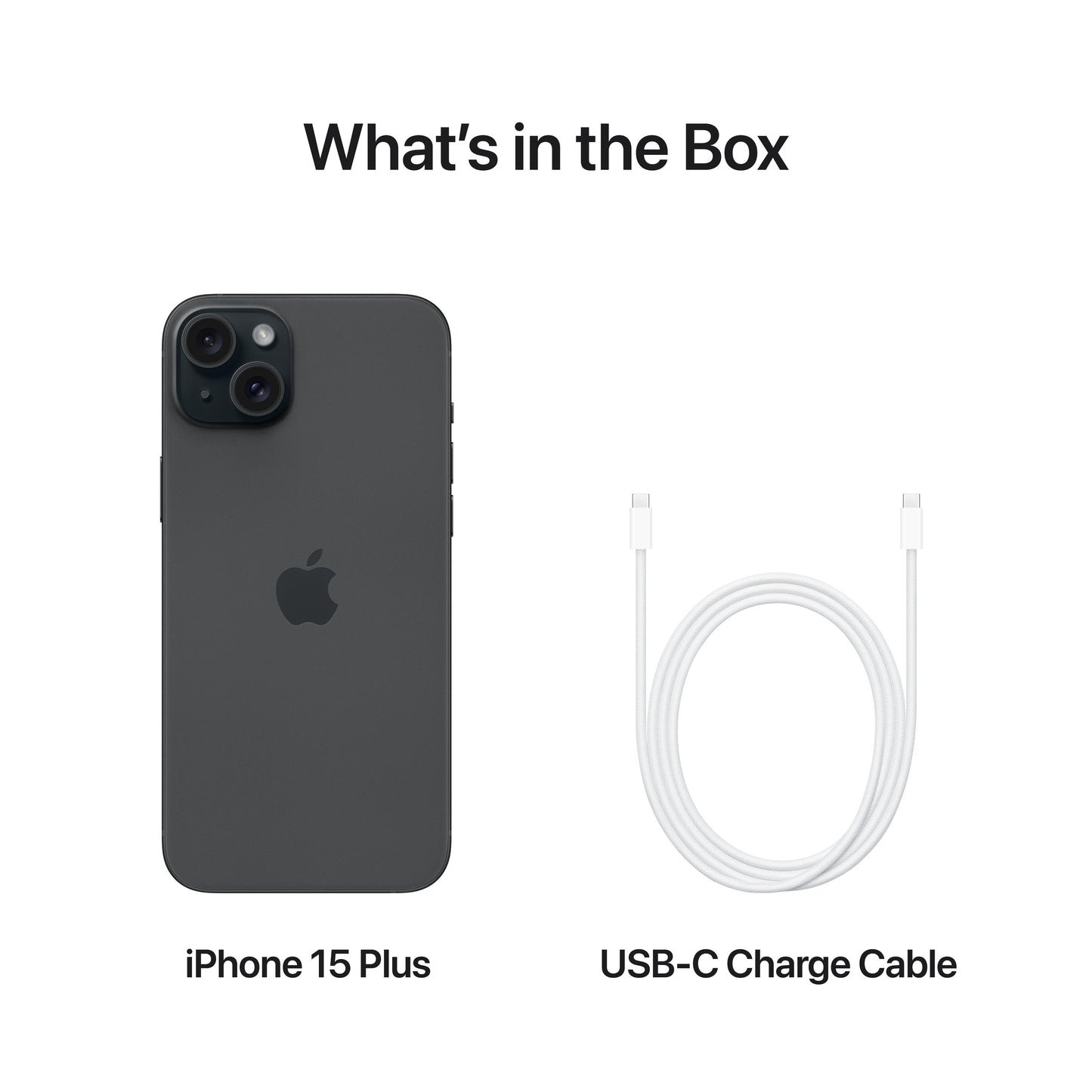 [OPEN BOX] iPhone 15 Plus, 128 GB, Zwart