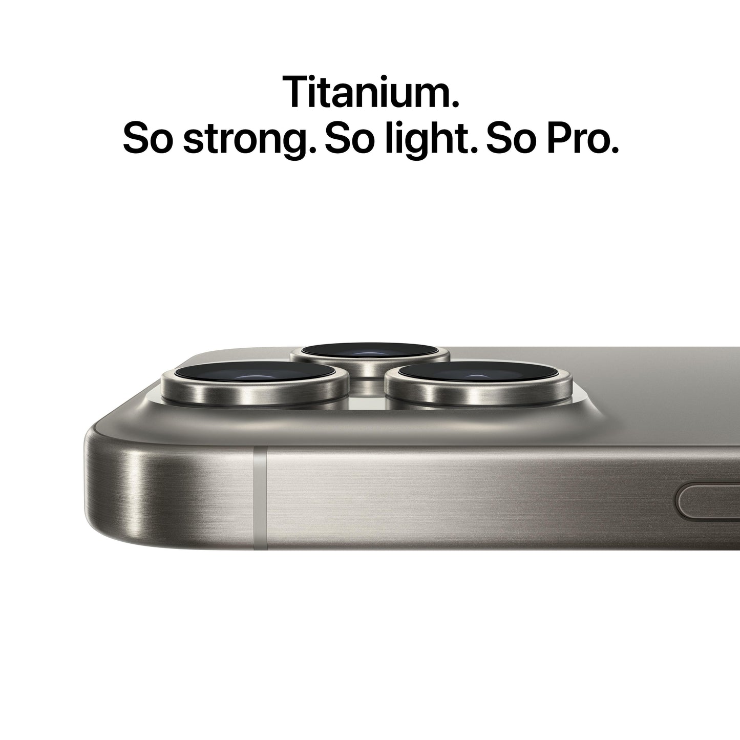 iPhone 15 Pro, 128 GB, Wit titanium 