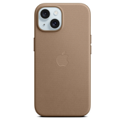 EOL FineWoven hoesje met MagSafe voor iPhone 15 - Taupe