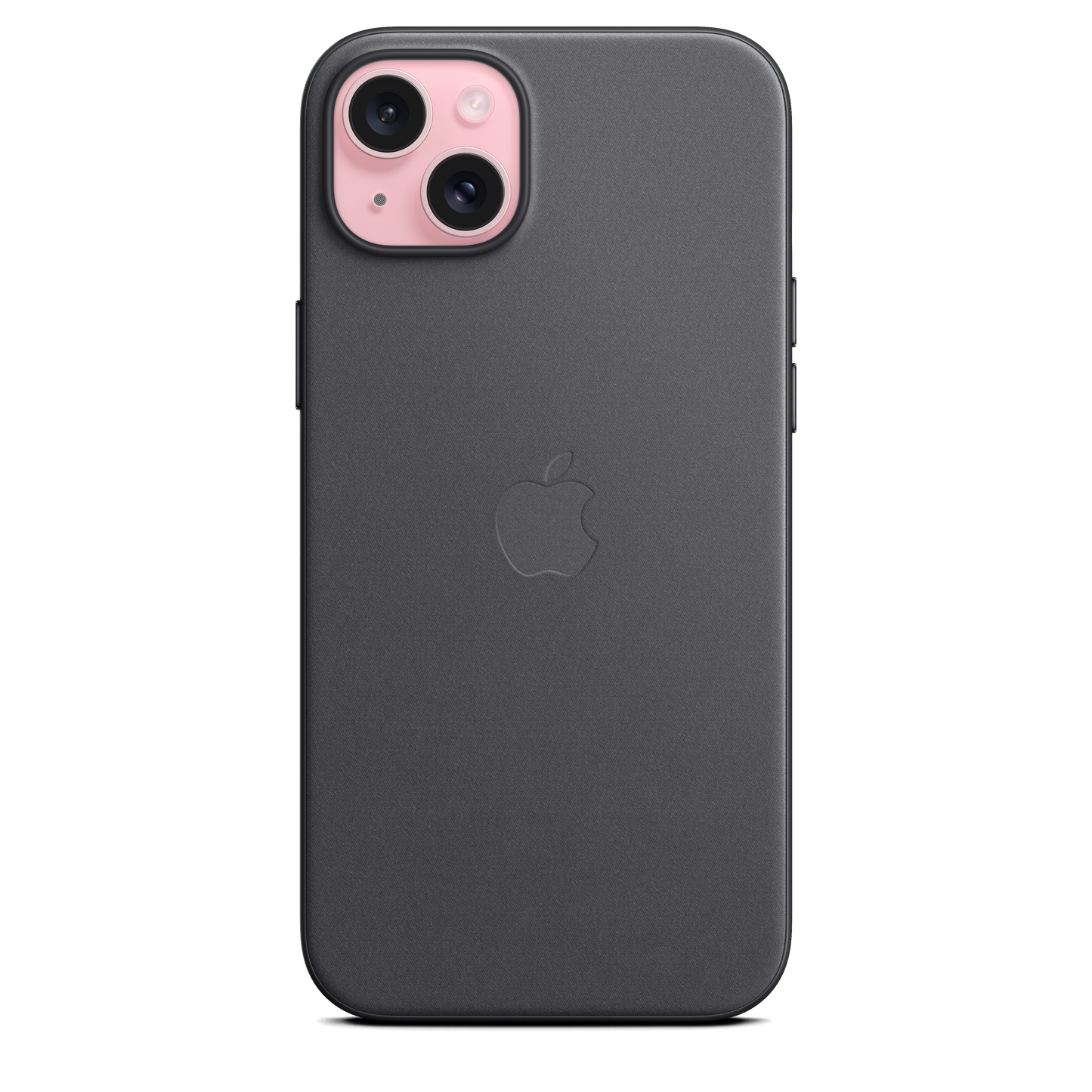 EOL Coque en tissage fin avec MagSafe pour iPhone 15 Plus - Noir
