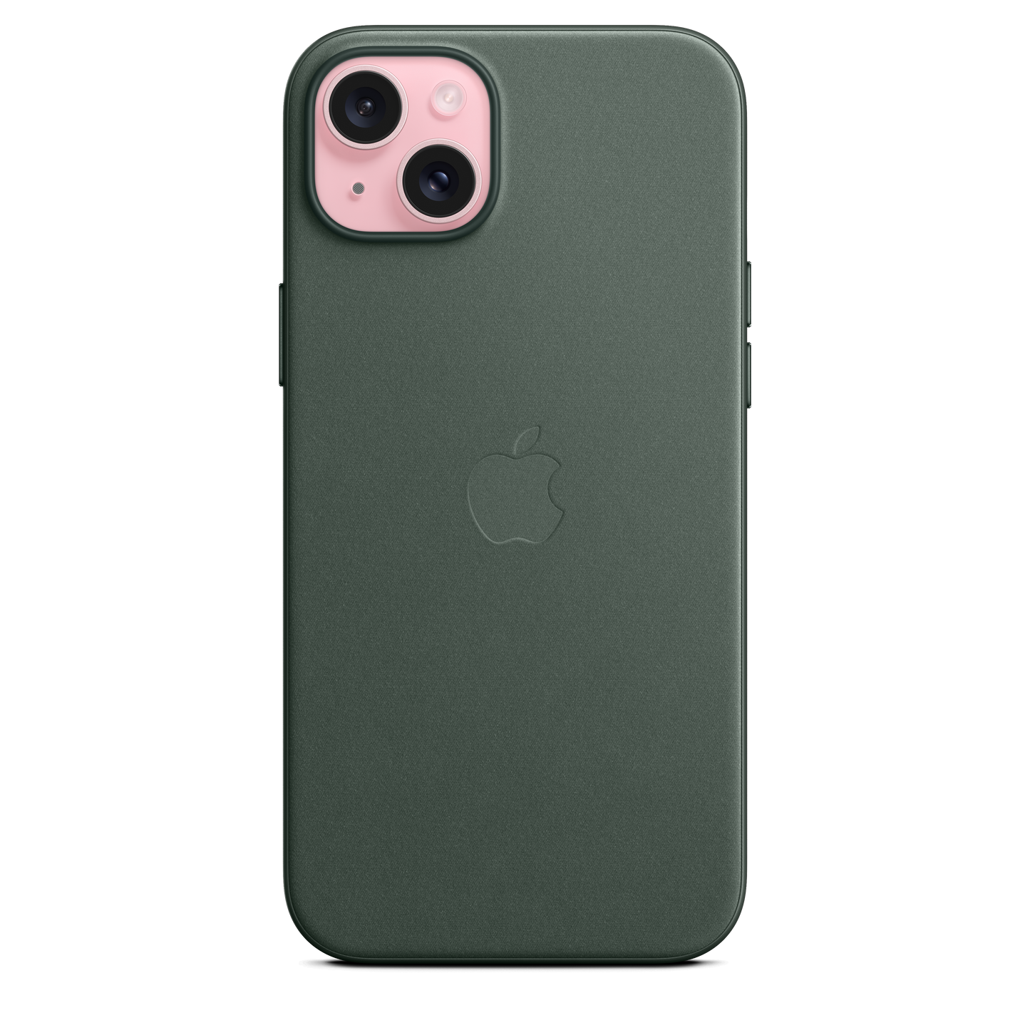 EOL Coque en tissage fin avec MagSafe pour iPhone 15 Plus - Chêne vert