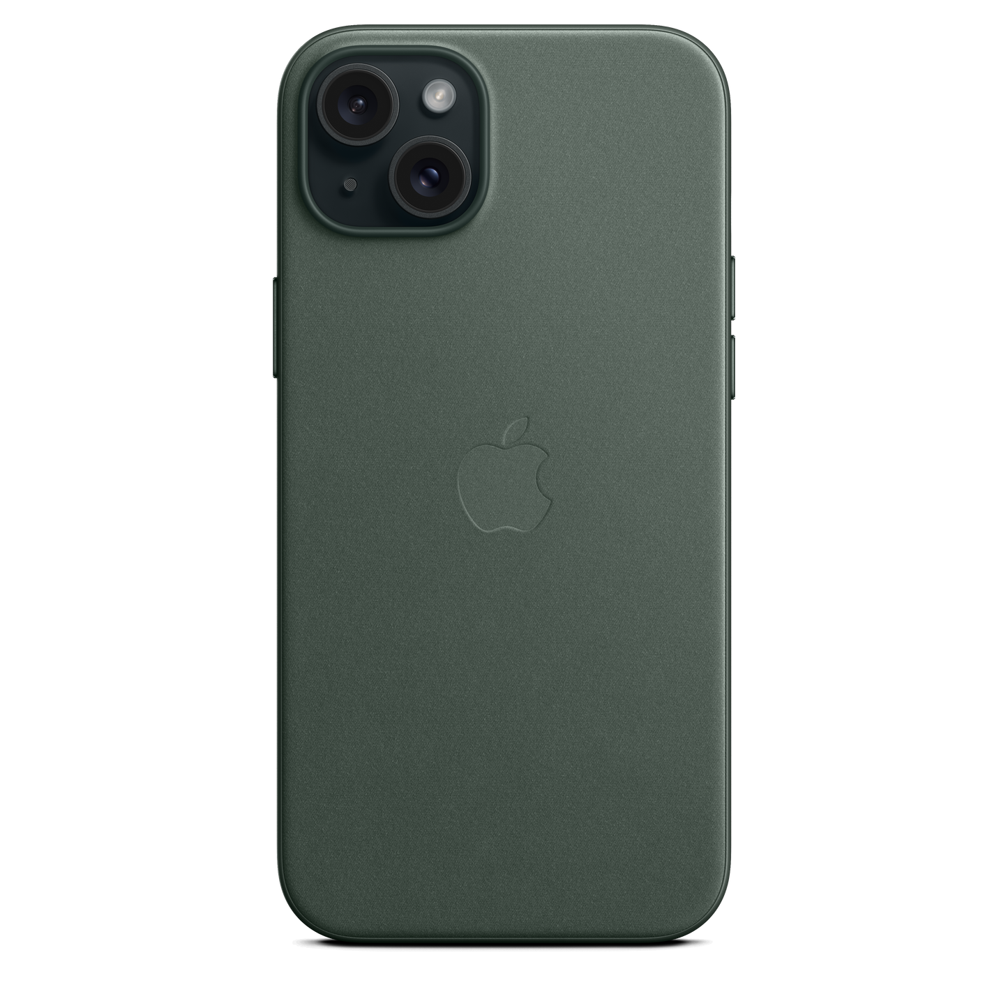 EOL Coque en tissage fin avec MagSafe pour iPhone 15 Plus - Chêne vert