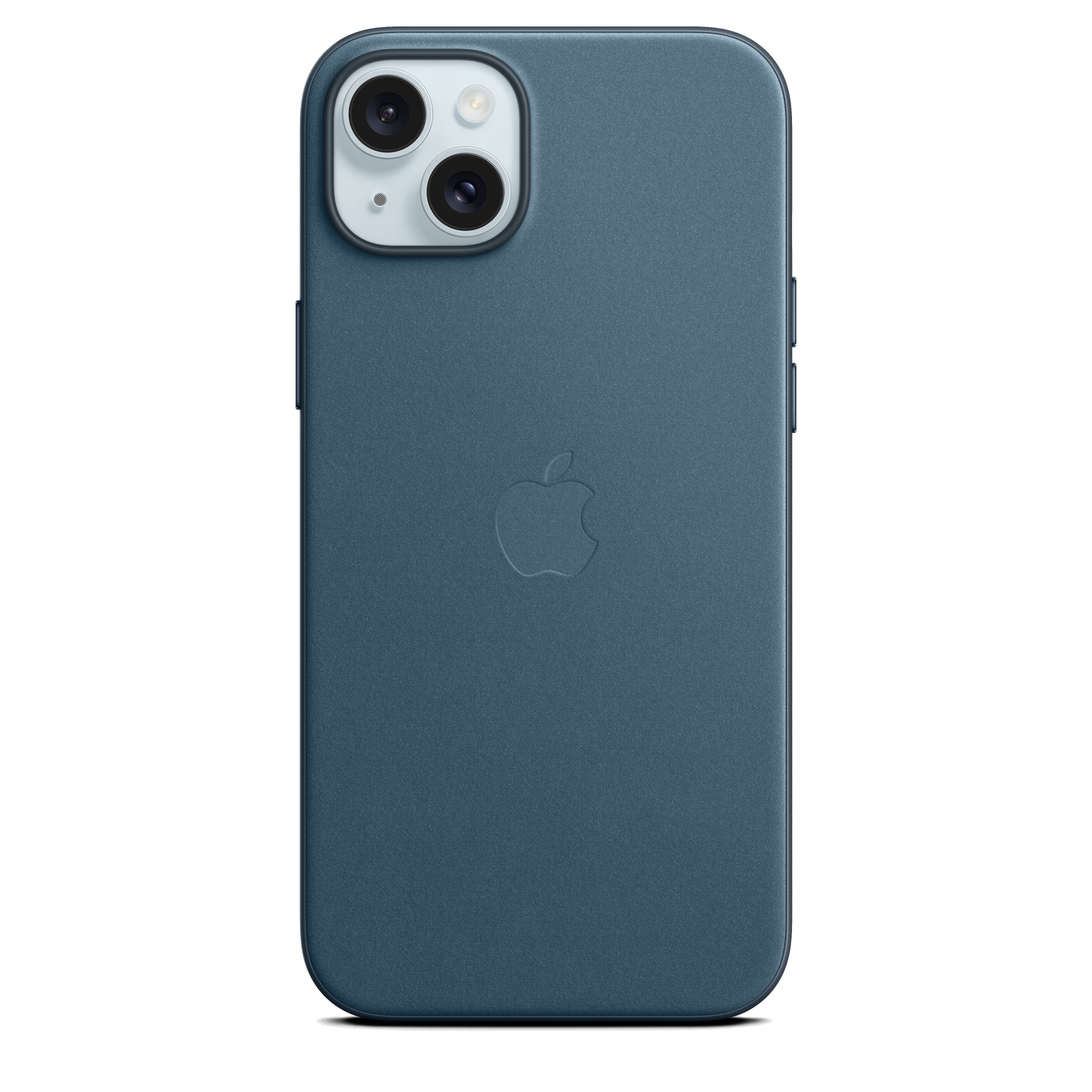 EOL Coque en tissage fin avec MagSafe pour iPhone 15 Plus - Bleu Pacifique