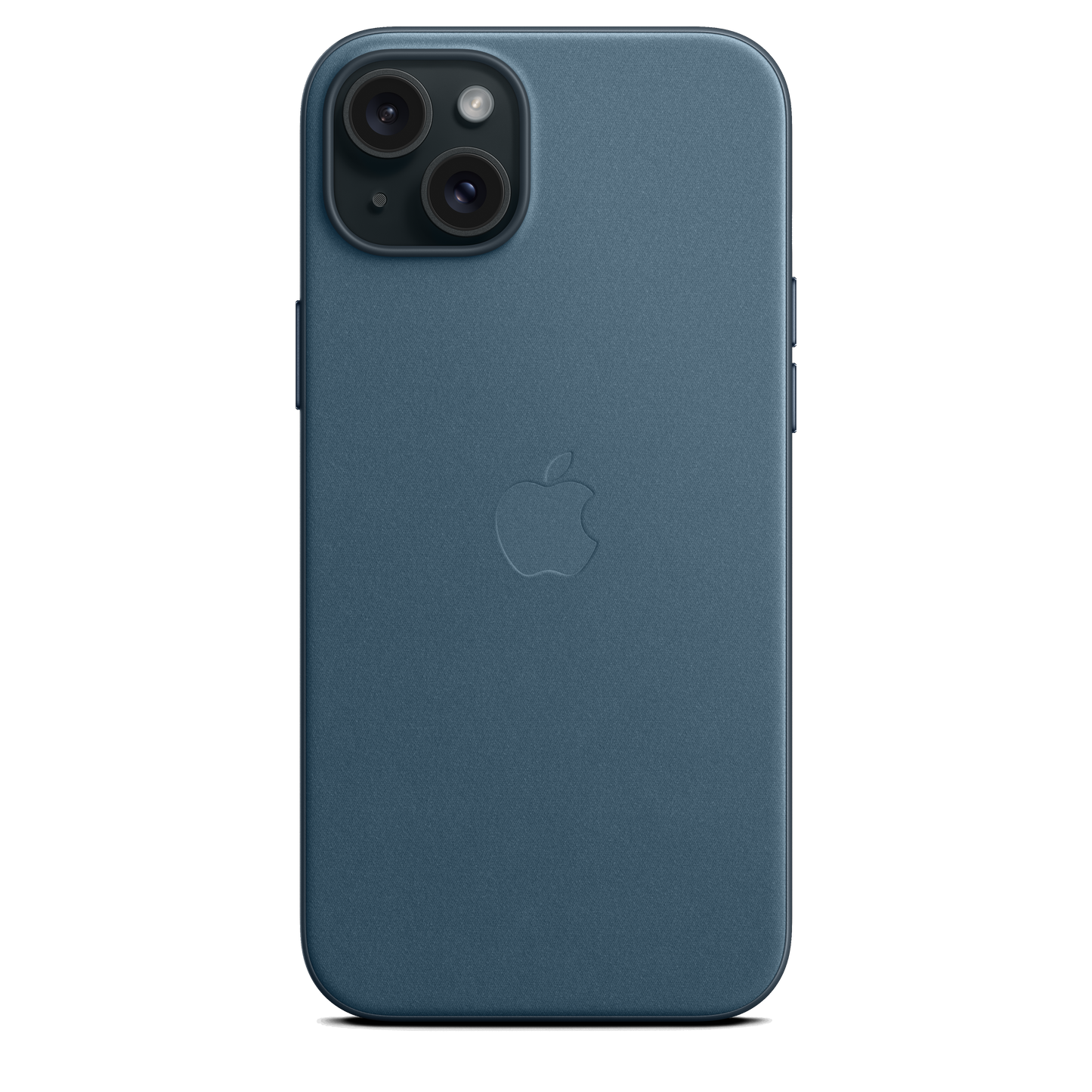 EOL Coque en tissage fin avec MagSafe pour iPhone 15 Plus - Bleu Pacifique