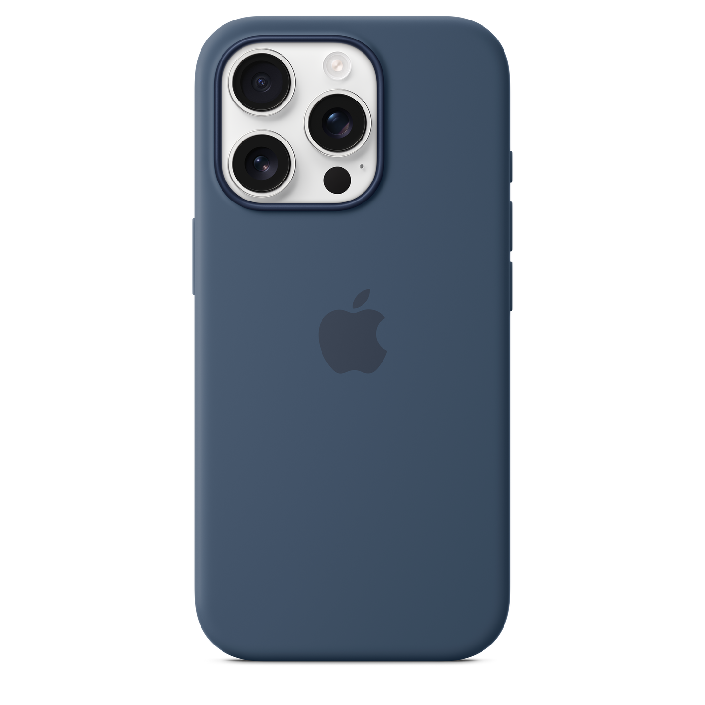 EOL Siliconenhoesje met MagSafe voor iPhone 16 Pro - Denim