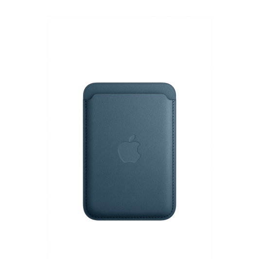 FineWoven kaarthouder met MagSafe voor iPhone - Oceaanblauw