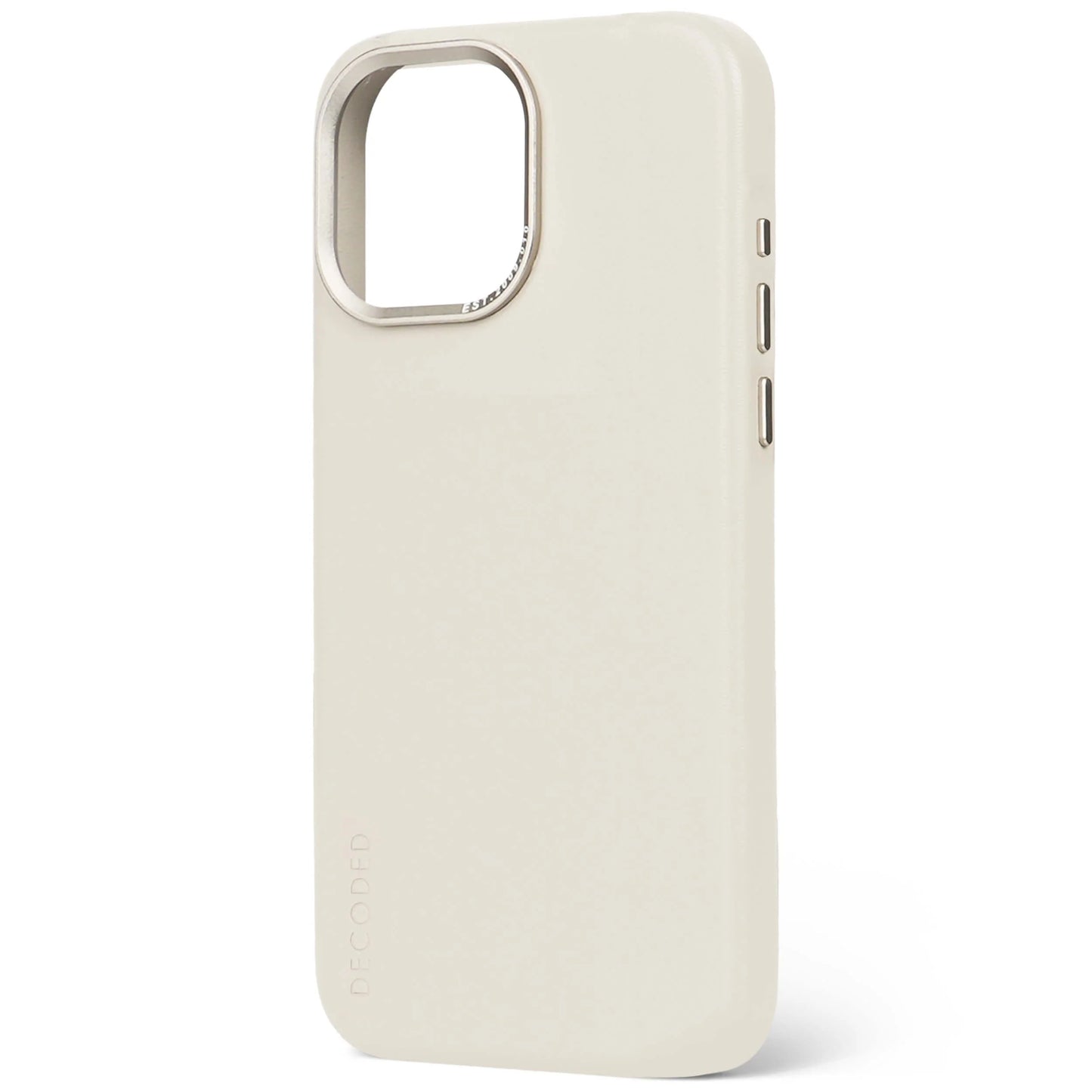 EOL Decoded Housse en cuir pour iPhone 15 Pro Max - Argile