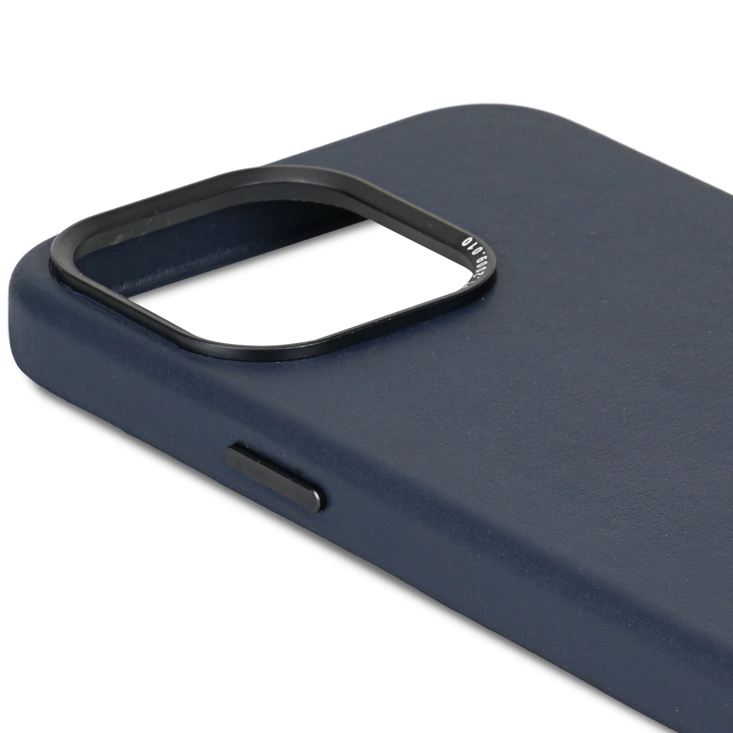 EOL Decoded Leren hoesje voor iPhone 15 Pro Max - Marineblauw
