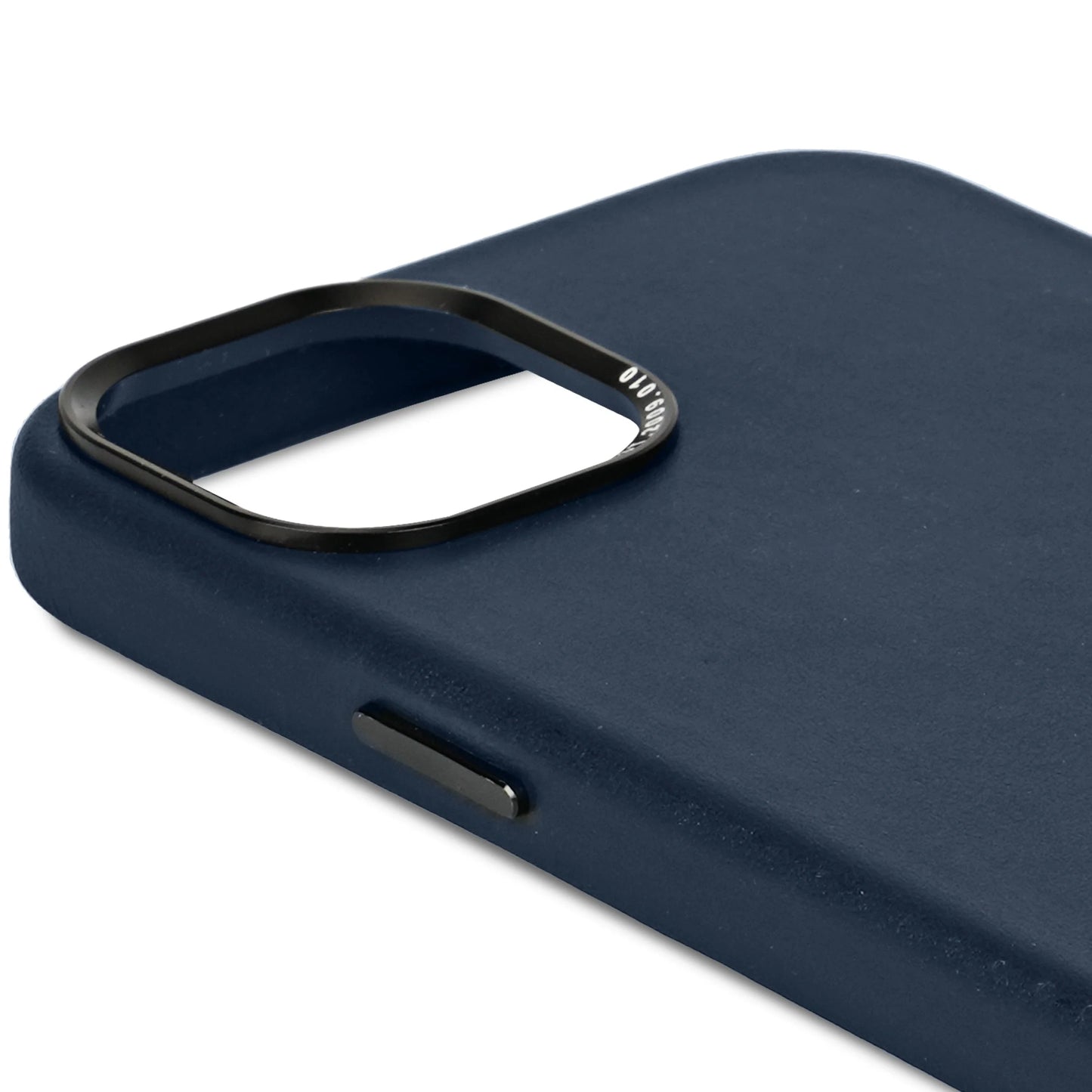 EOL Decoded Leren hoesje voor iPhone 15 - Marineblauw