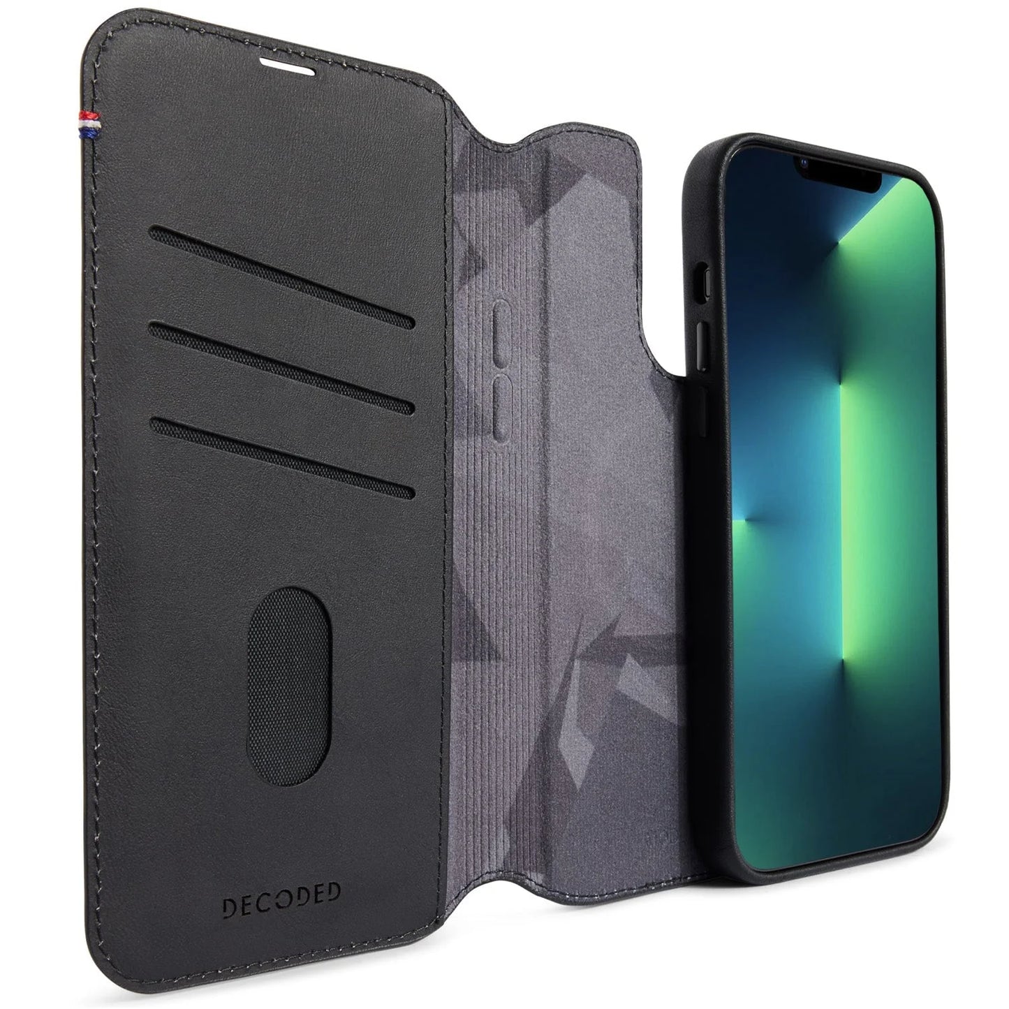 EOL Decoded Detachable Wallet voor iPhone 14 Pro Max - Zwart
