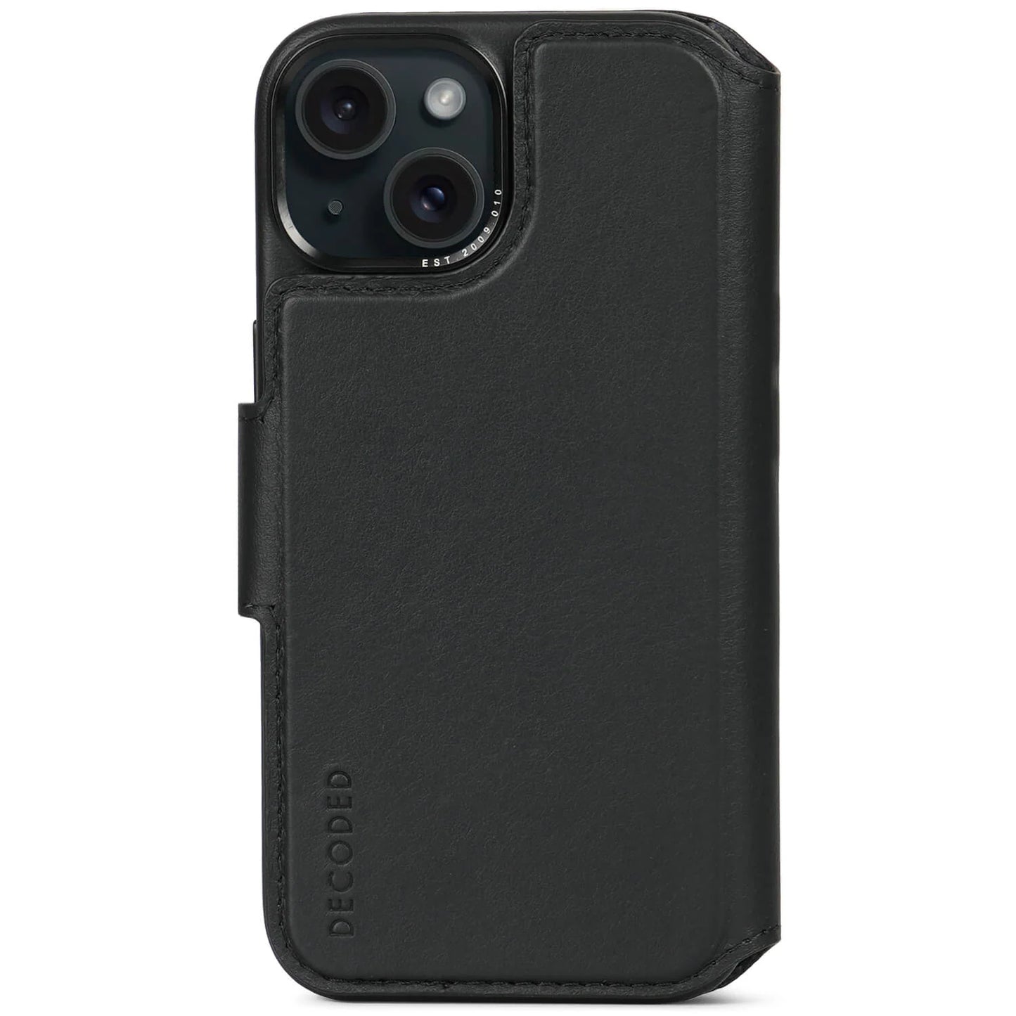 Decoded Detachable Wallet voor iPhone 15 - Zwart