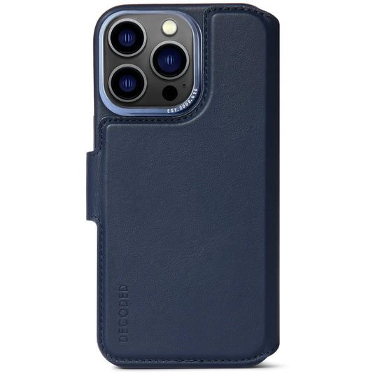 EOL Decoded Detachable Wallet voor iPhone 14 Pro max - Blauw