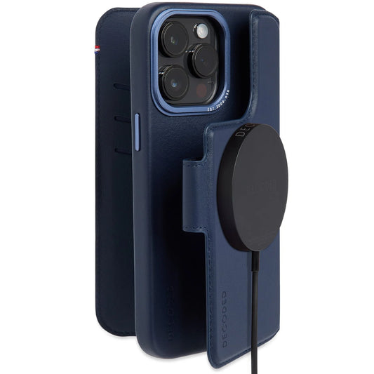 EOL Decoded Detachable Wallet voor iPhone 14 Pro max - Blauw