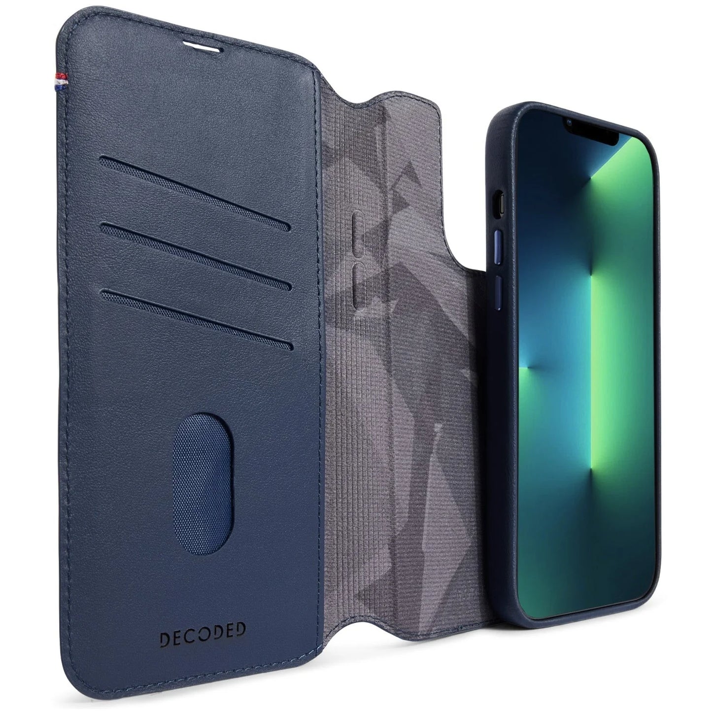 EOL Decoded Detachable Wallet voor iPhone 14 Pro max - Blauw
