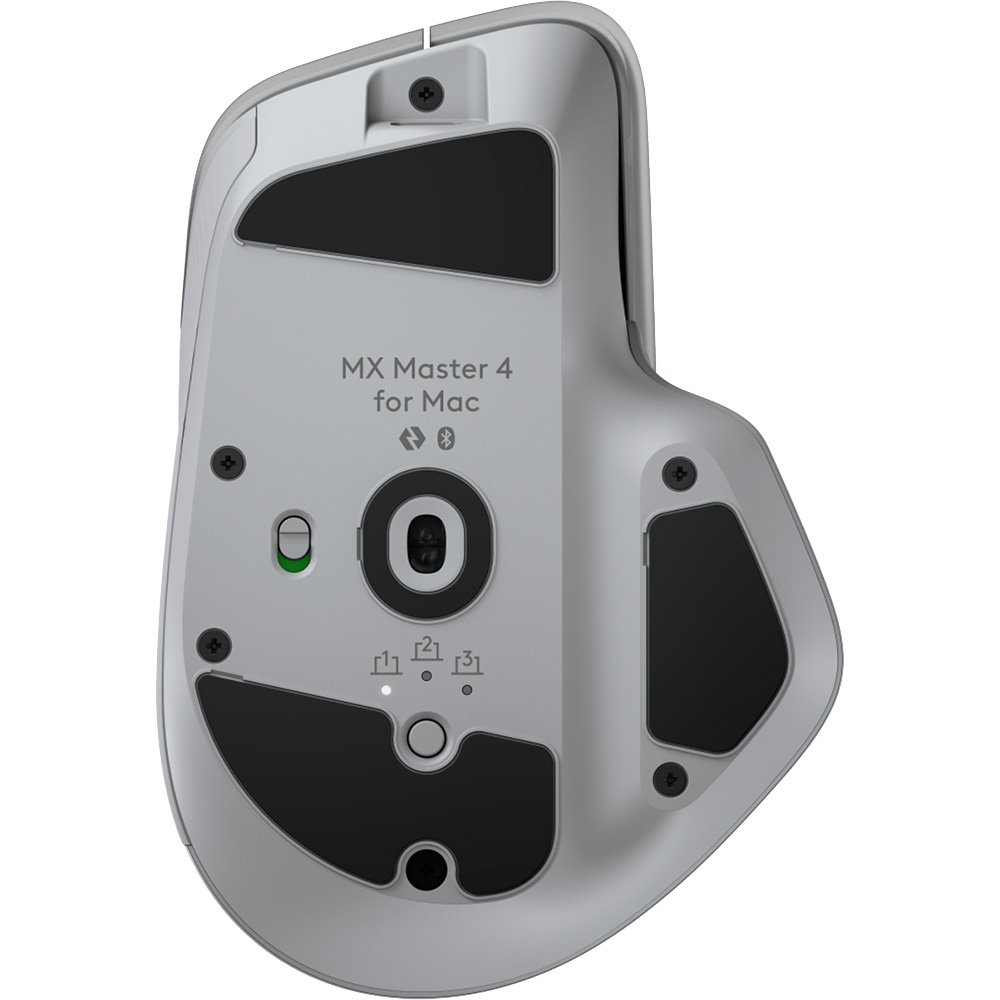 Logitech MX Master 4 pour Mac - Gris clair
