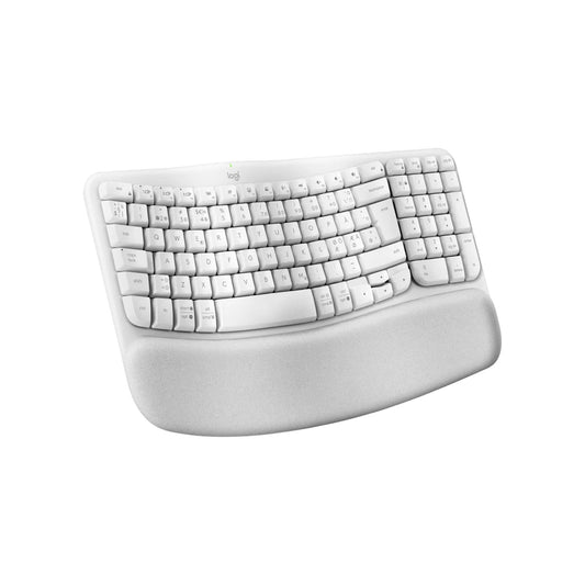 Logitech Wave Keys - Draadloos Ergonomisch Toetsenbord - Frans (Azerty)